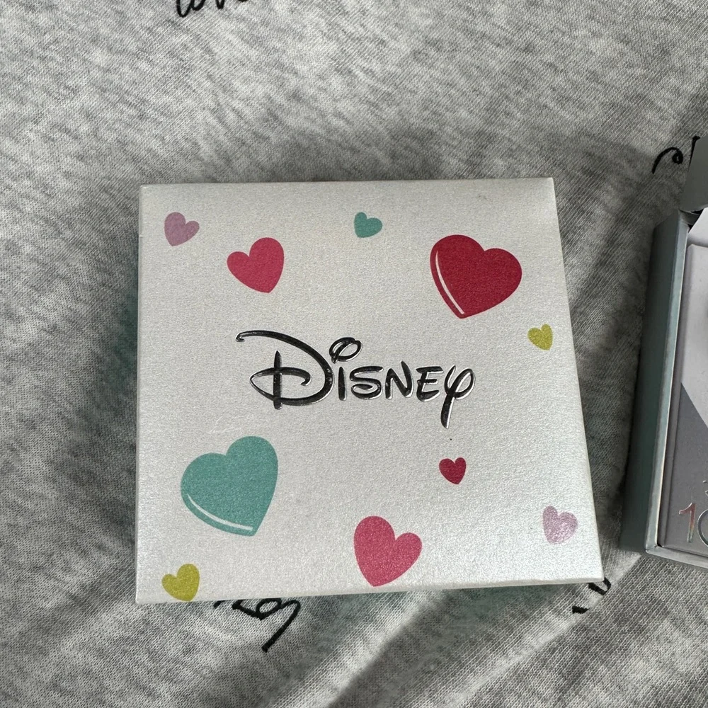 Disney Silver and Red Jewelry Set